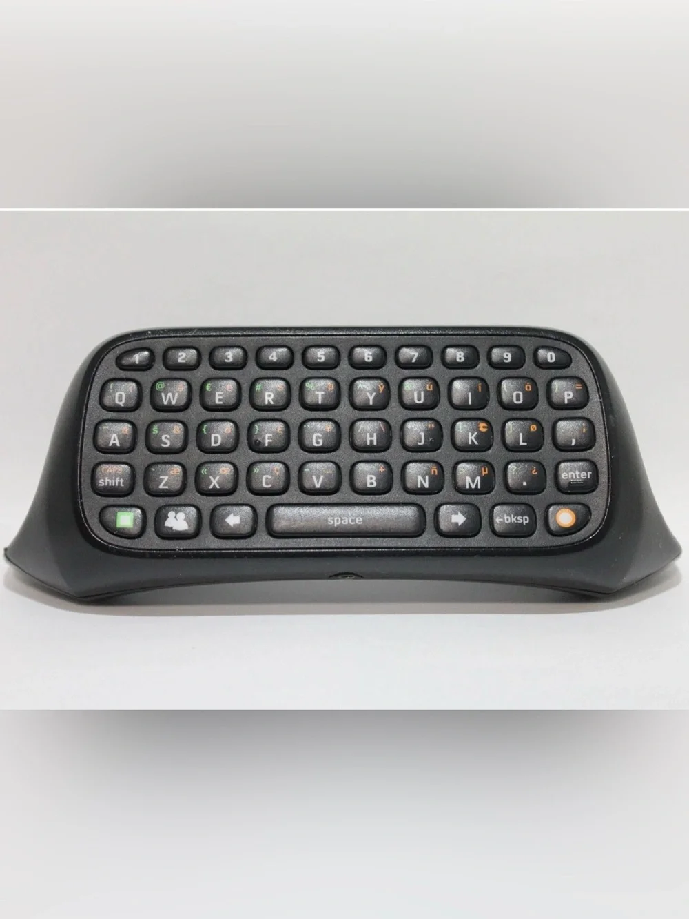Microsoft Xbox 360 Chatpad Accessory in Black in Working Perfectly Like New